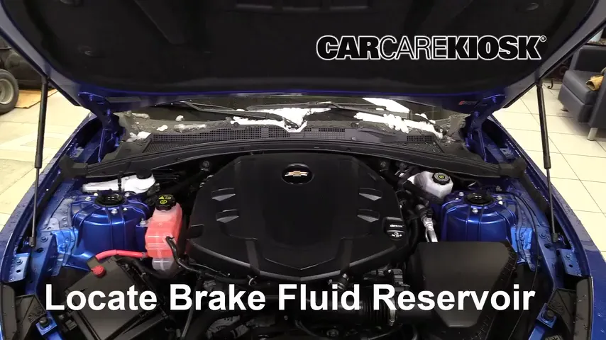 2016 Chevrolet Camaro LT 3.6L V6 Brake Fluid Add Fluid